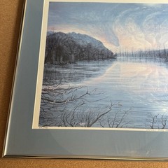Eli Thomas Native American Wolves Along the Mohawk Lithograph Limited Edition