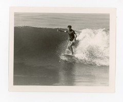 California Surfing Snapshot Photo 1960 Waves Ocean Water SoCal Surfer