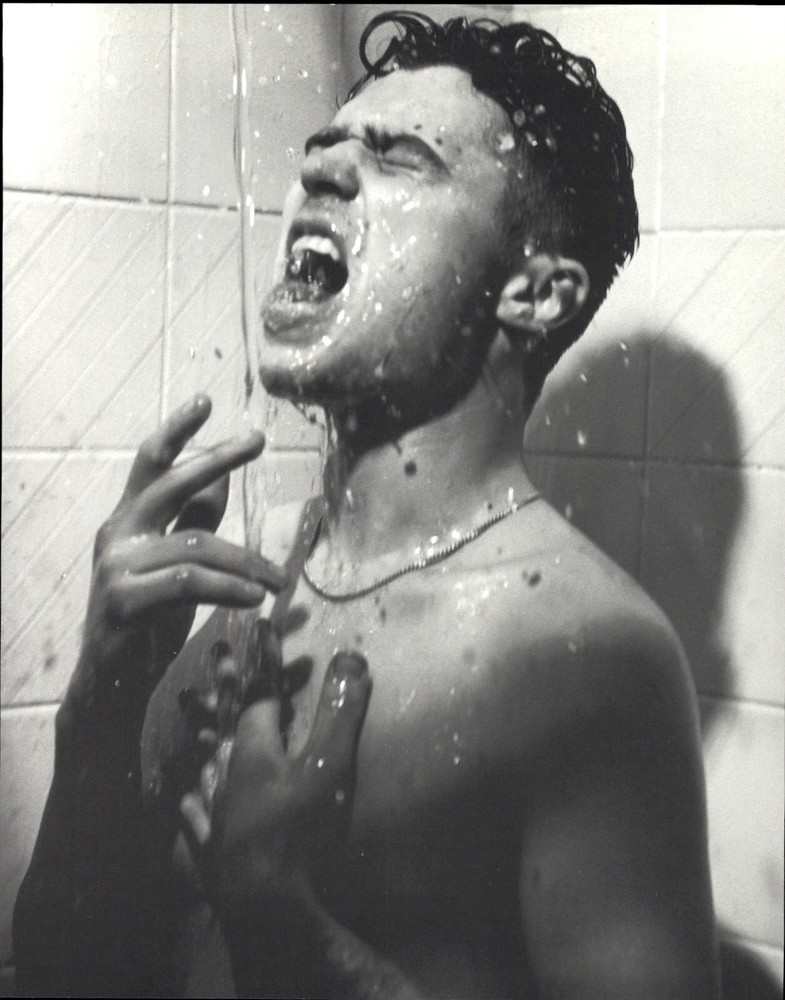 1991 Bruce Weber Male Model Danny In the Shower New York City Art Photo Gravure
