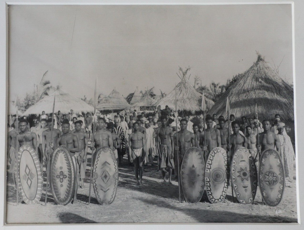 Photo Print Africa Zulu Silver 1930 22X28CM