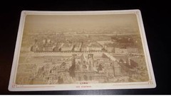 Photography On Cardboard. 2MOI10379. Around 1900. Lyon. General View. 16 X 11 C