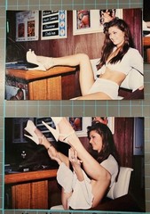 4 Vintage Dancer Stripper In Heels Photo Sexy Brunette Photos Snapshots