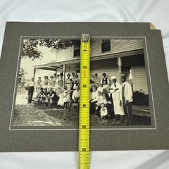 Vintage Early 1900’s Restaurant Owners Customers And Employees Photograph