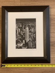 Jesse Kalisher Signed Black & White Empire State Building NYC Photograph
