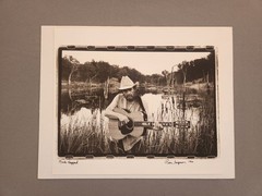 Merle Haggard portrait by photographer Piper Ferguson / signed print