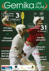 8 1/2 x 11″ COLOR PRINT of a BEAUTIFUL JAI ALAI POSTER #16