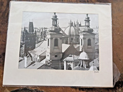 M. Hynek Photo Print Signed Prague Czech Republic