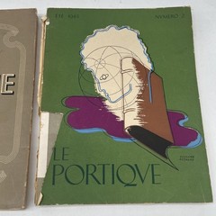 Le Portique Number 1 & 2 1945 Place Vending Paris Books