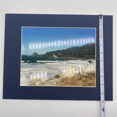 Matted Ocean Landscape Photo Print 11 X 14 Wall Art Gallery Decor