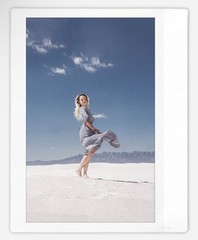 Art model Bradley Instax Wide Instant Film Print