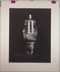 Charles Fendrock «The 6GD6G Vacuum Tube» Original Large Format B&W Photograph