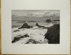 Tom Adams Photography Rocky Ocean Beach at Sunset Bay Matte Photo 11X14
