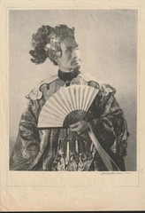 William Mortensen Sôjin Kamiyama as Kublai Khan Art Photograph