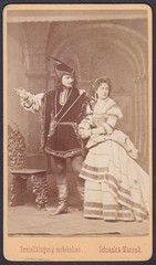 Auguste Wilbrandt-Baudius Actress Theater Vienna Portrait CDV Photo 1870