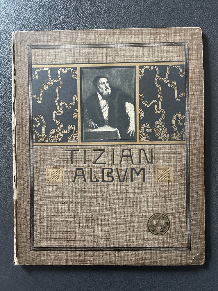 “Tizian Album – 30 Reproduktionen seiner berühmtesten Werke” Vintage Art Rare