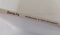 Santa Fe with 3 Postcards Rie Miyazawa Kishin Shinoyama Photobook from Japan