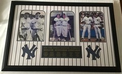New York Yankees Legendary Teammates Framed Picture Photo Collage Ruth Jeter