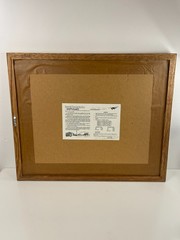 Professional Aerial Photo of a Midwest Lake Home Mansion Framed 23″x18.5″ 2000