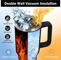 Camera Lens Insulated Tumbler – Gift for Photographers