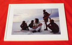 Patrick Demarchelier Masai Tribe East Africa Photograph Framed 1980’s