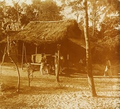 France Vietnam Đà N Ẵ NG Tourane c1920 Photo Stereo Plate De Verre Vintage
