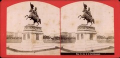 Stereo CdV Vienna Austria, Karl Monument – 11220362