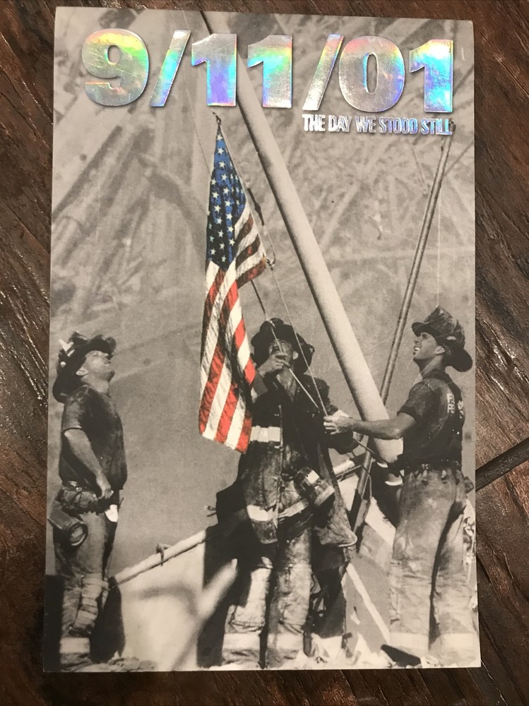 Never Forget 9/11/01 Photo Paperback book