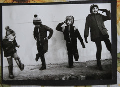 Photo 1980 Sebnitz children winter GDR sports leisure vintage AD