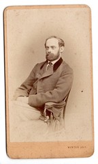 CDV Photo Mr Winter Pirna & Carlsbad Karlovy Vary Czech Republic Circa 1880 (C1156)