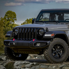 Front Bumper Fits for Jeep Wrangler JL 2018-2025 and Fit for Gladiator JT 2020-2