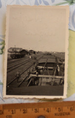 Photo 1941 Hungary MG Car Railway Train Wagon WWII Machine Gun Station BH