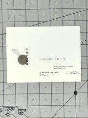 Gary Schneider (b. 1954) Art Announcement Card- Botanicals – 2001 Chicago