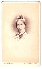 Photograph Henry Knight, St Leonards on Sea, Regina House, Grand Parade, Portrait
