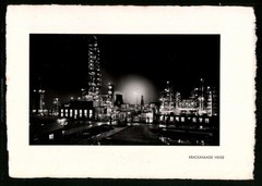 3 photographs Heide / Holstein, DEA cracking system & conveyors in Ostholstein