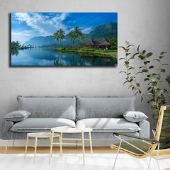 Bora Bora Beach Art, Tropical Paradise Pool, Tahiti Photo Print Four Seasons Art
