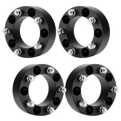5×5.5 2 inch (50.8mm) Wheel Spacers with 1/2-20 Studs, 108mm Bore for Ford Br…