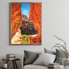 Subway Cave Sedona Photography, Arizona Landscape, Boynton Canyon Trail Picture