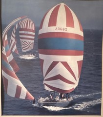 Vintage 1976 SORC Racing Yacht Photo Love Machine Southern Star Doug Peterson