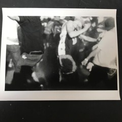Mosh Pit Fine Art Photograph Silver Gelatin Print Janine Gordon B/W Abstract