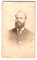Photograph A. & G. Taylor, London, Queen Victoria St., Portrait of a Gentleman