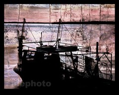 Original Signed Surreal Nautical Boat Art Photograph Florida By KELLY WRIGHT
