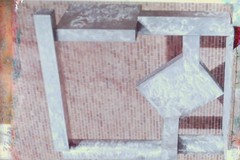 Vintage Art History 35mm Glass Slide David Smith Cubi XXVII 1965
