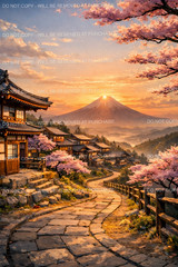 JAPAN DIGITAL IMAGE PICTURE PHOTO WALLPAPER MOUNTAIN FUJI 0.99 FOR PRINT CUSTOM