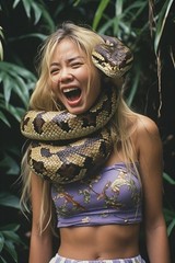 2 ~ 4X6 Glossy Fine Art ‘ SNAKE PIT ‘ Photo FANTASY Set ! 211358026