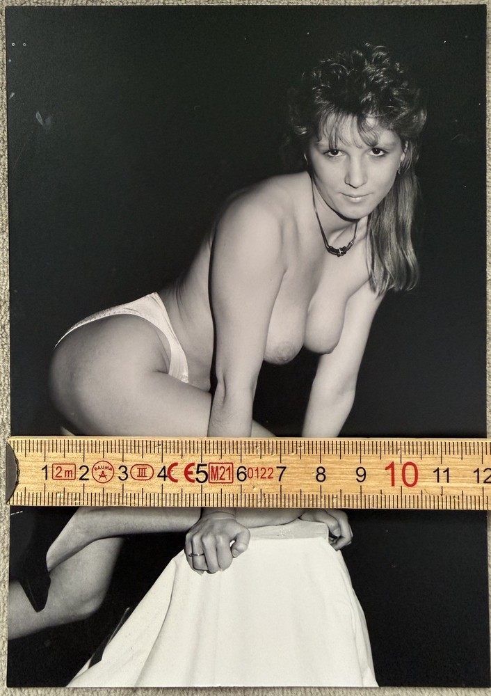 Vintage Nude Photography, Black and White Art Photo, Rare Collection