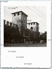 Verona 1930s – Castelvecchio – Italy – Photo 6x8cm