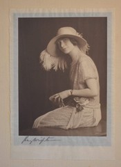 Antique Black and White Photograph of a Woman, Shot by Hay Wrightson