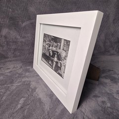 Richardson Brothers Locomotive 1882 Train Photograph 8×10 B&W Framed Truckee
