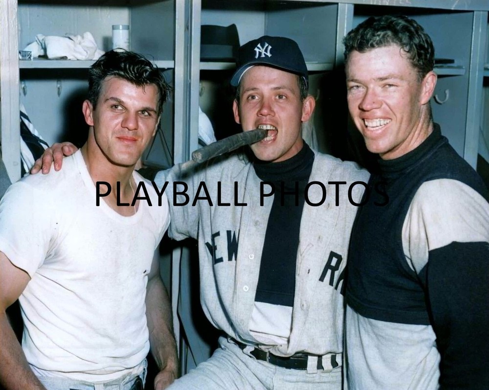 Gil Mcdougald & Moose Skowron 8×10 Colorized Print-FREE SHIPPING