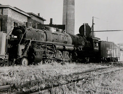 FRISCO Locomotive Steam Engine 4509 Photograph 8×10 Vtg 1950s Railroad Railway